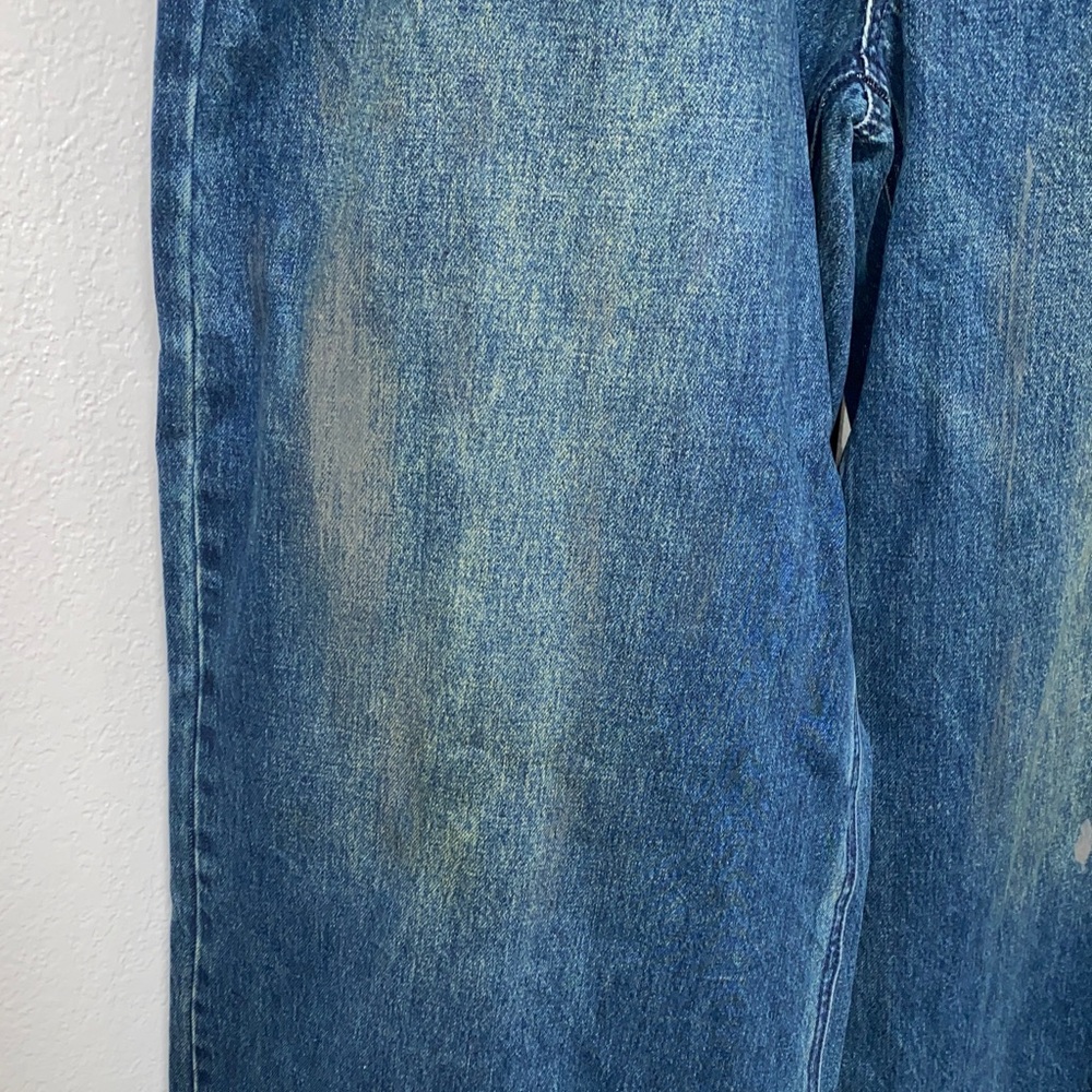 #DK274-Dolls Kill Current Mood Wide Leg Jeans - 1X - Picture 5 of 8